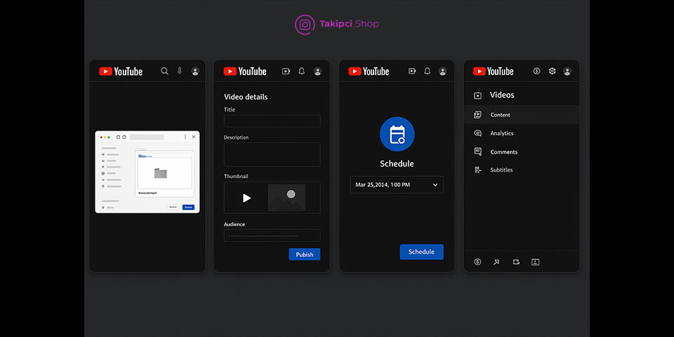 ilk youtube videosunu yükleme