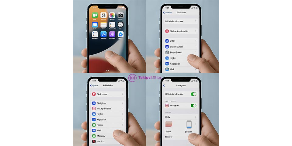 iphone instagram bildirim sesi nasıl değiştirilir