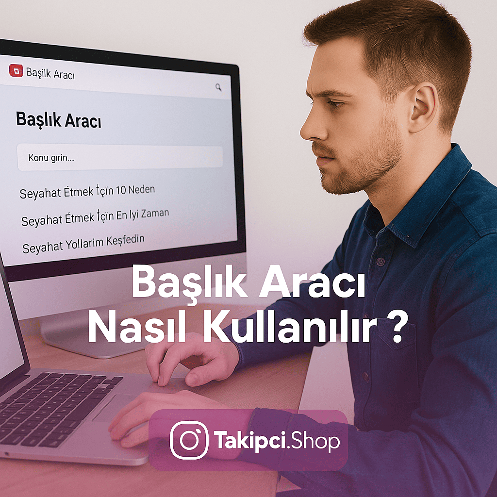 Takipci.Shop Başlık Aracı Nasıl Kullanılır?