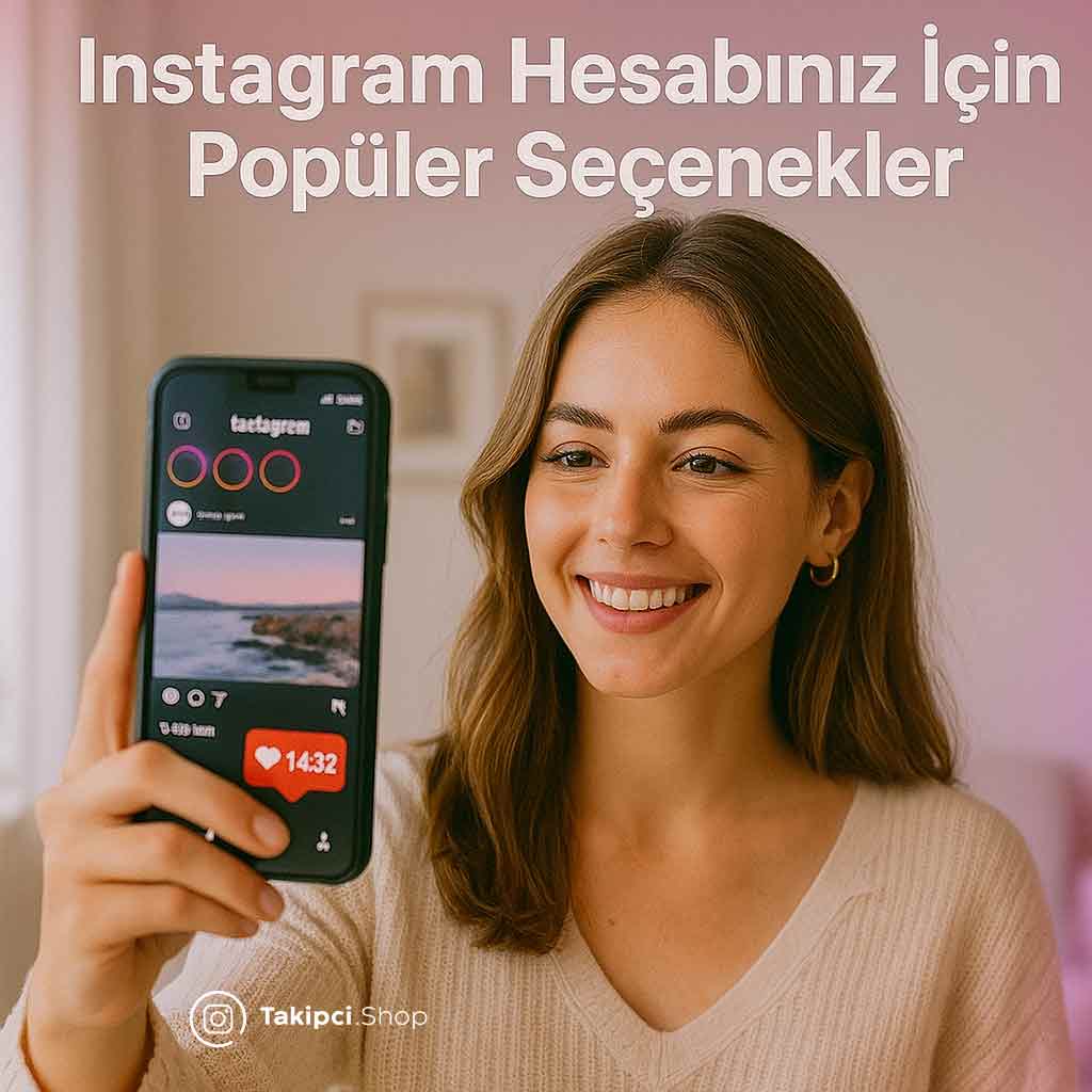 Instagram Hesabınız İçin Popüler Seçenekler