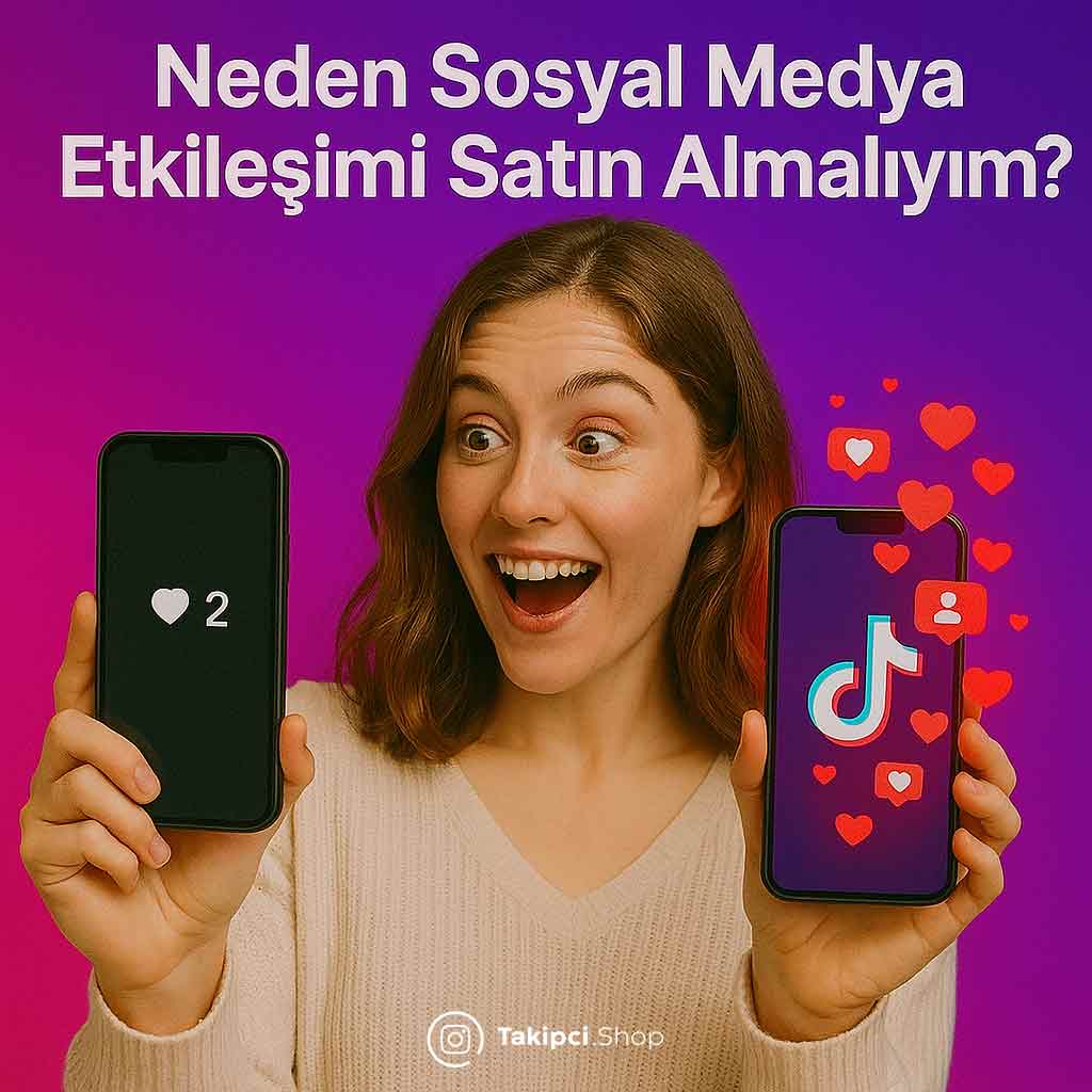 Neden Sosyal Medya Etkileşimi Satın Almalıyım?