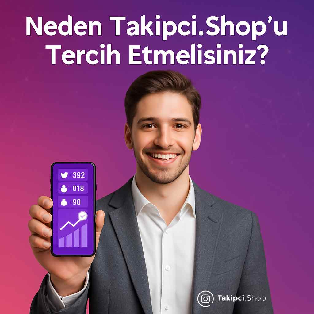 Neden Takipci.Shop'u Tercih Etmelisiniz?