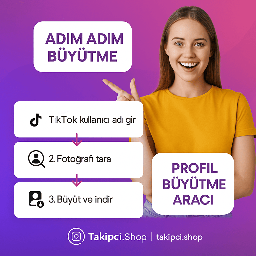 Profil Fotoğrafı Büyütme Adımları