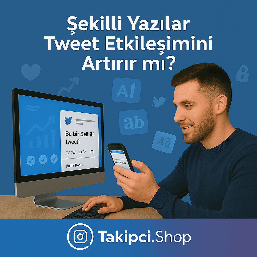 Şekilli Yazılar Tweet Etkileşimini Artırır mı?