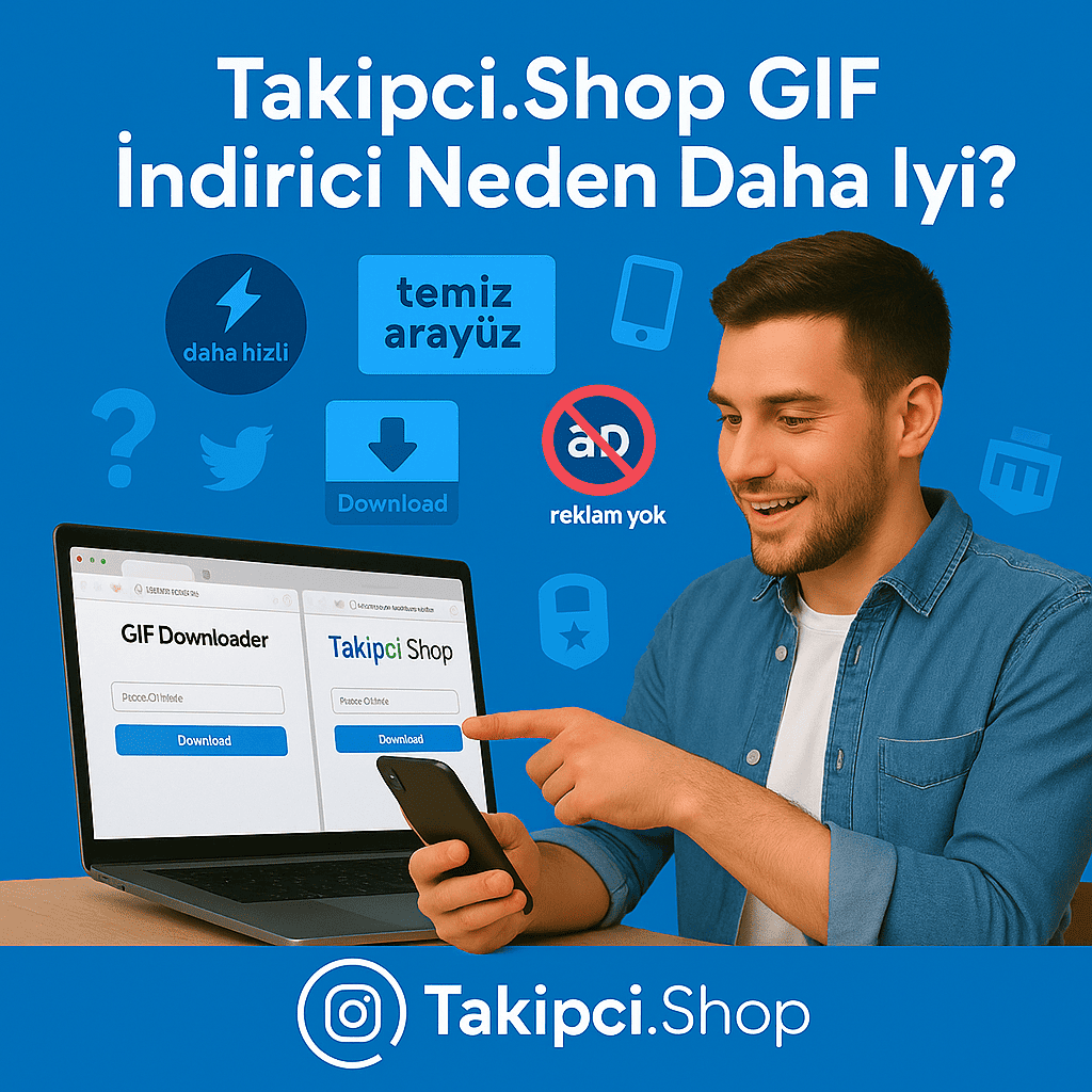 Takipci.Shop GIF İndirici Diğer Araçlardan Neden Daha İyi?