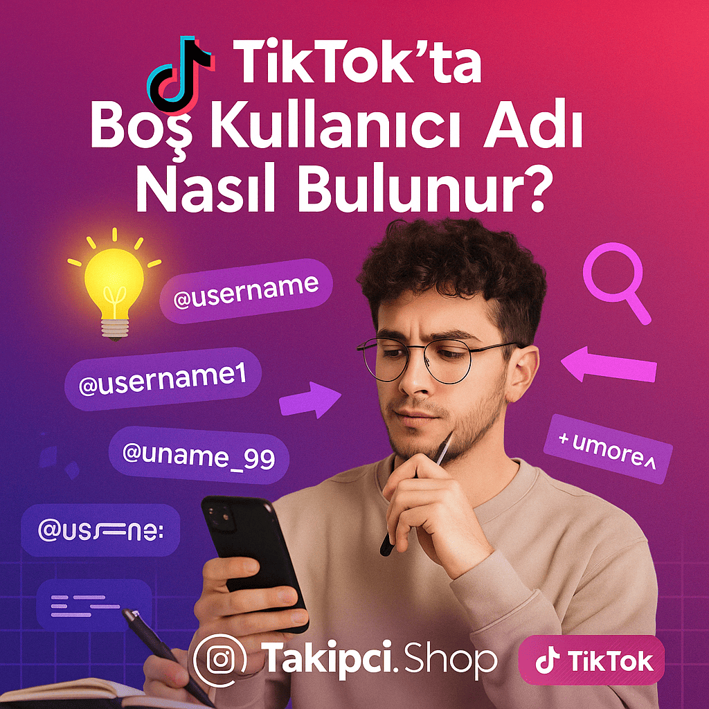 TikTok’ta Boş Kullanıcı Adı Nasıl Bulunur? 
