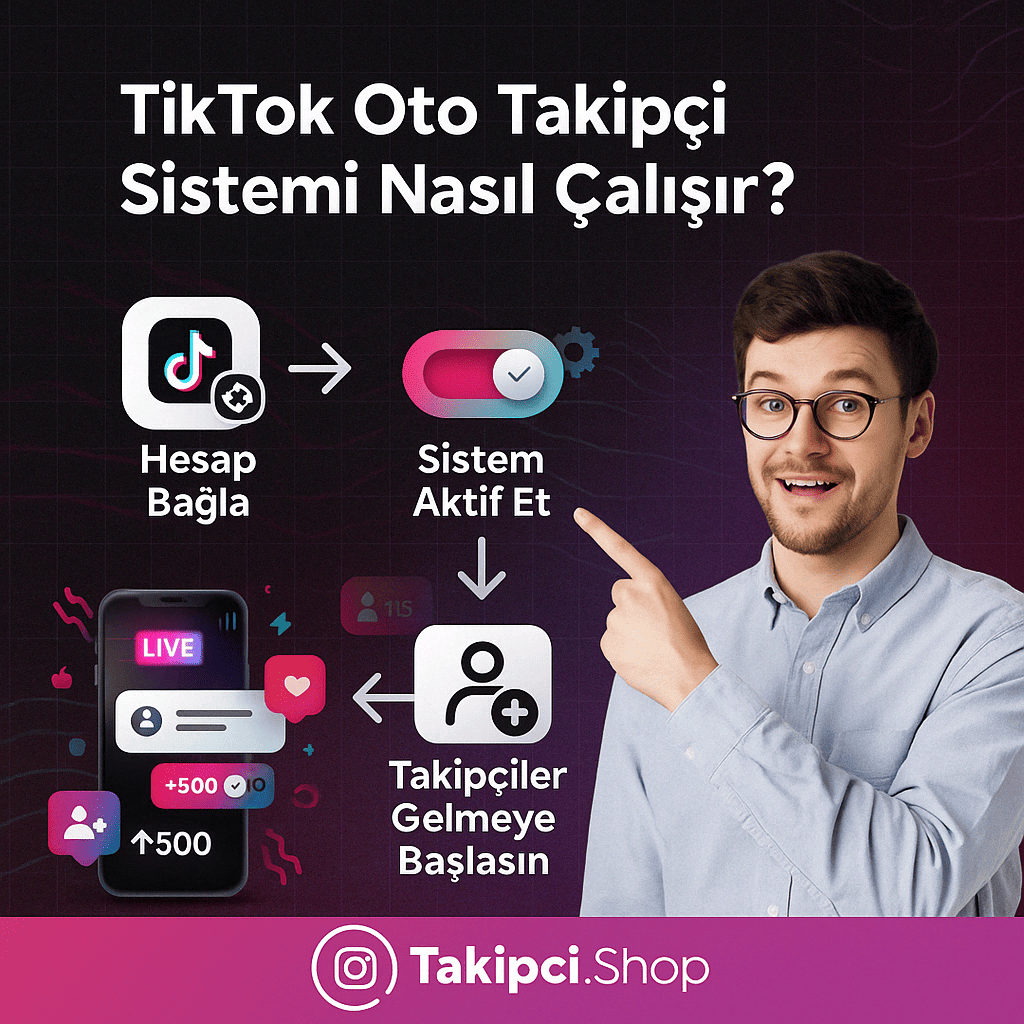 TikTok Oto Takipçi Sistemi Nasıl Çalışır? 