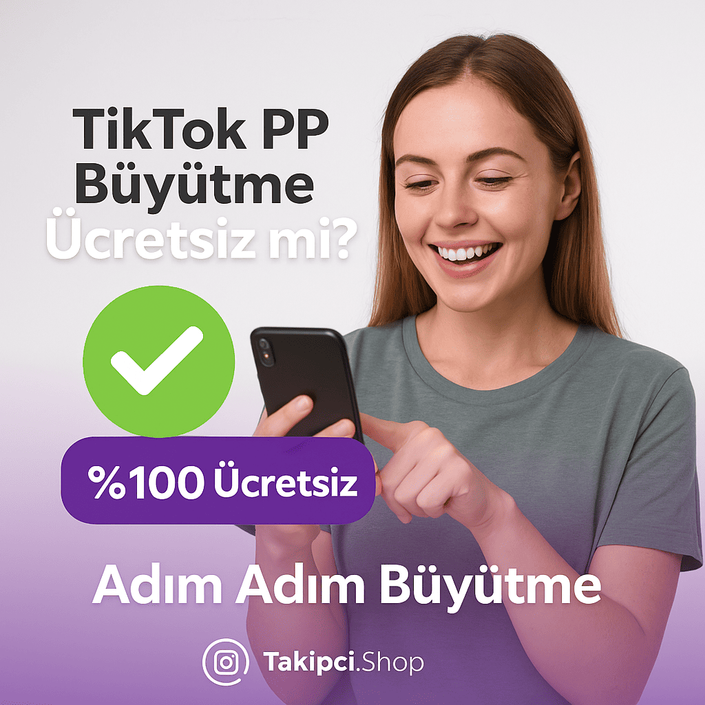 TikTok PP Büyütme Ücretsiz mi?