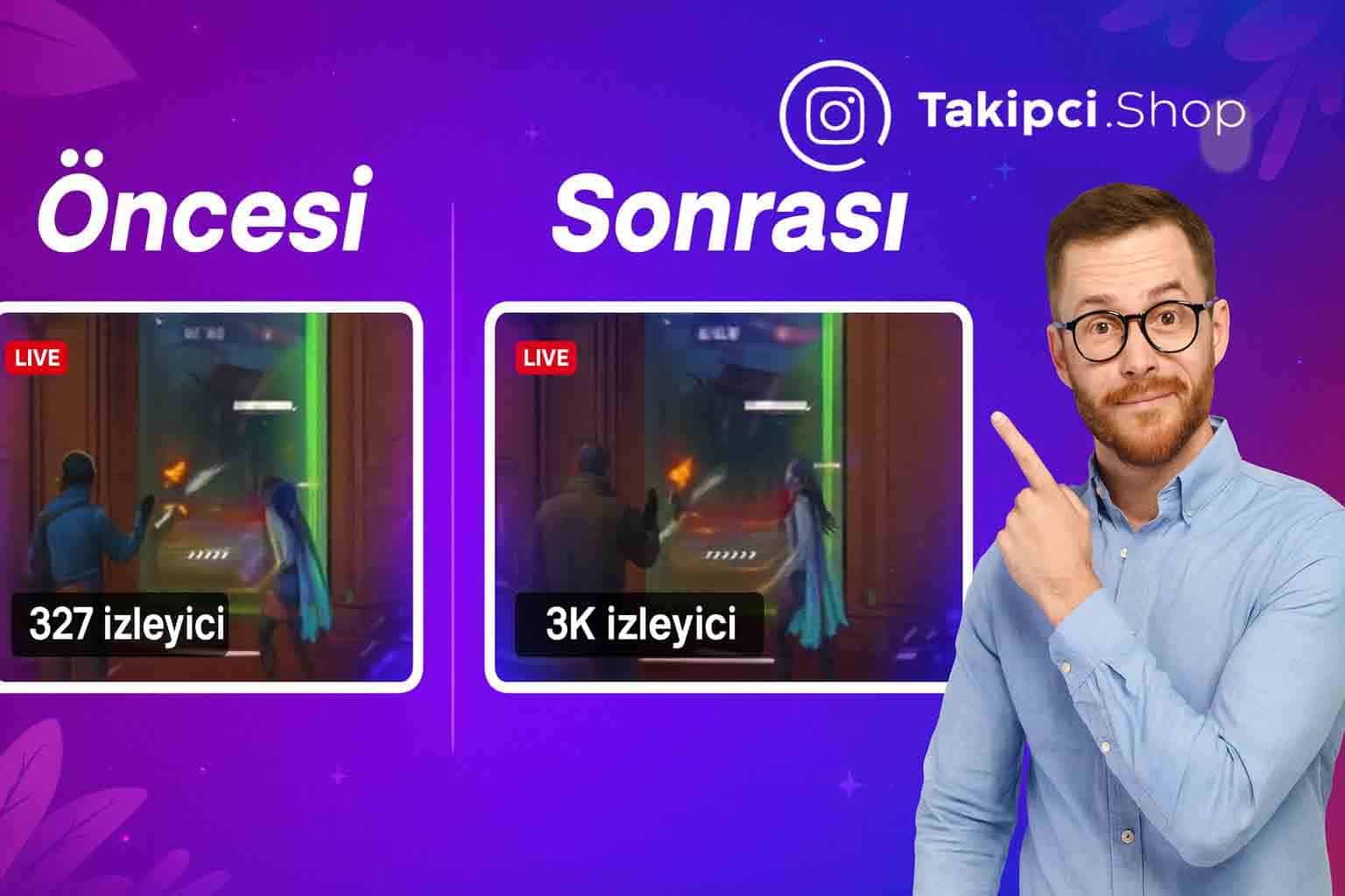 Twitch canlı yayın izleyici öncesi sonrası