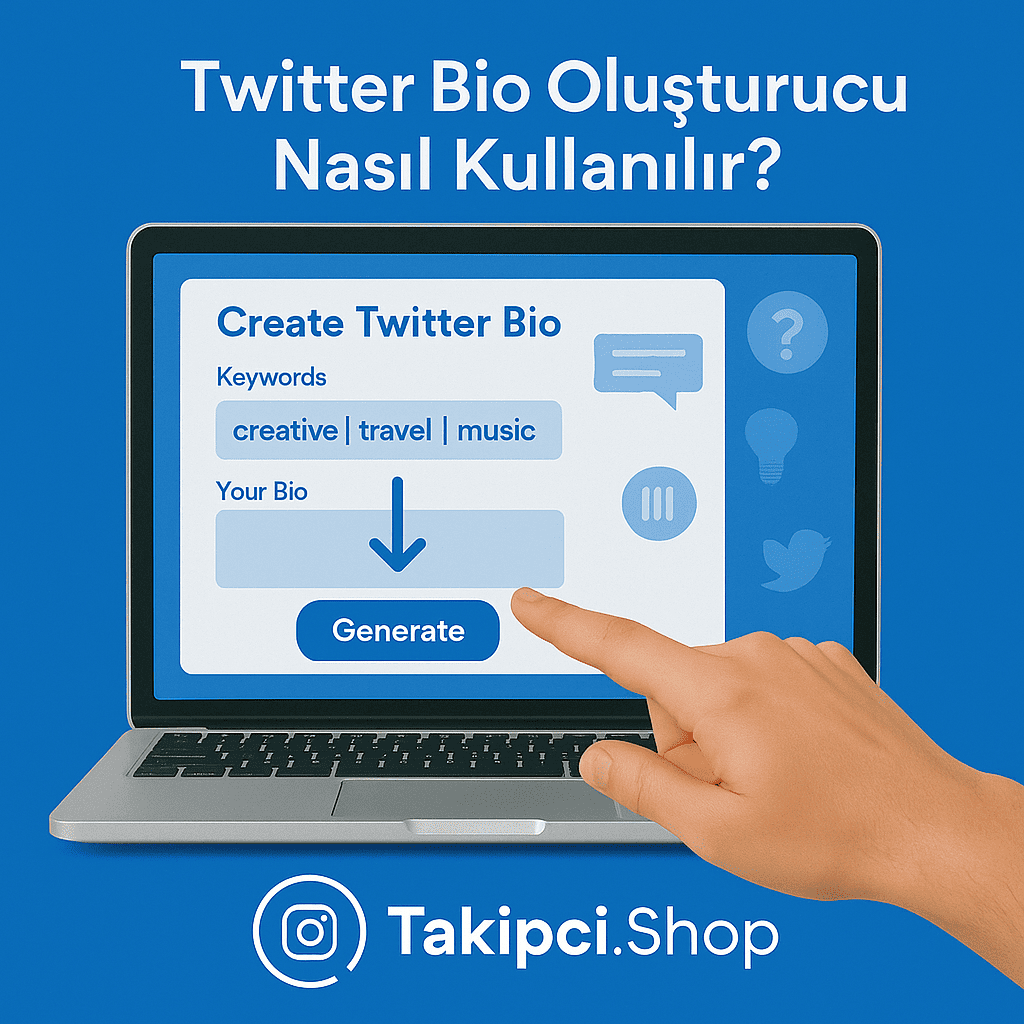 Twitter Bio Oluşturucu Nasıl Kullanılır?