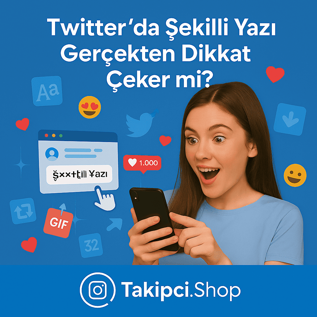 Twitter'da Şekilli Yazı Gerçekten Dikkat Çeker mi?