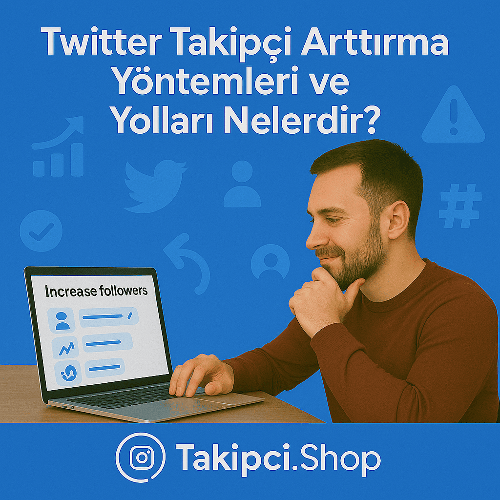 Twitter Takipçi Arttırma Yöntemleri ve Yolları Nelerdir?