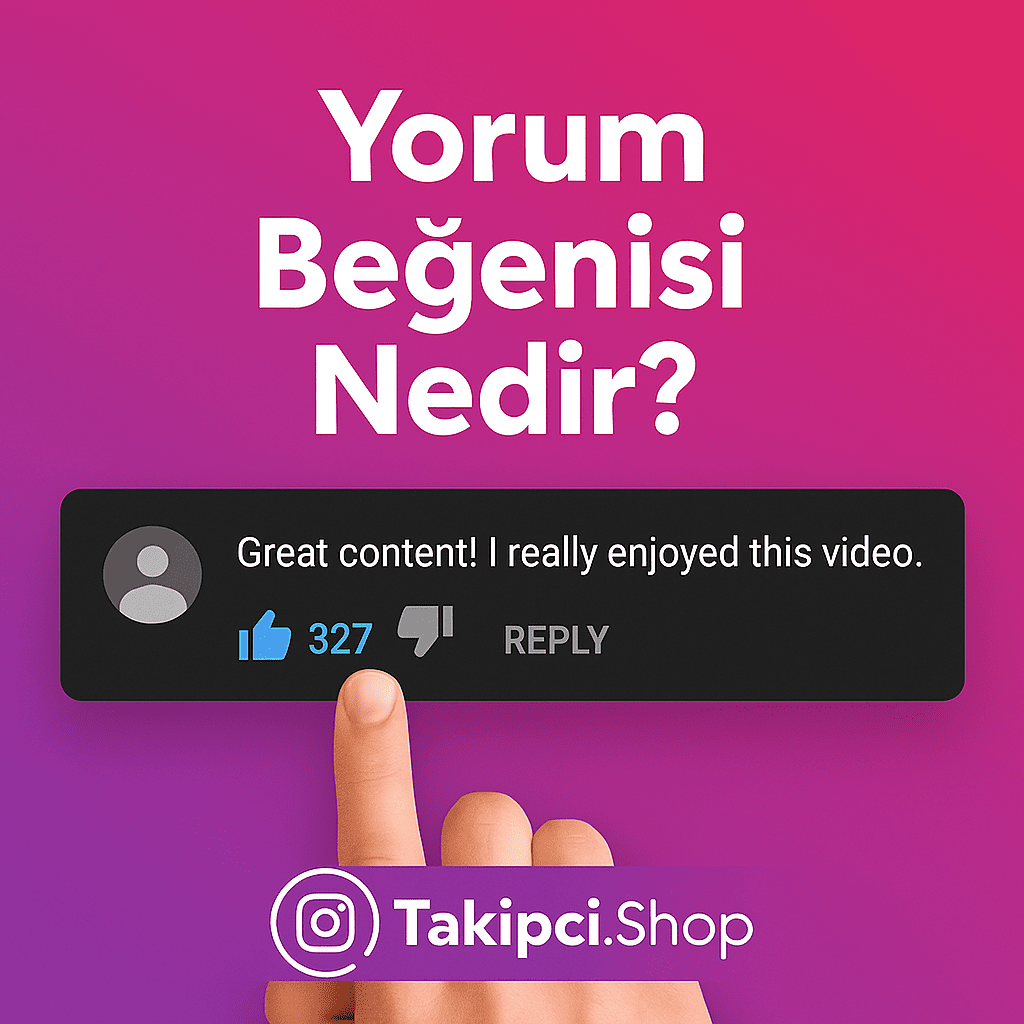 youtube yorum beğenisi nedir